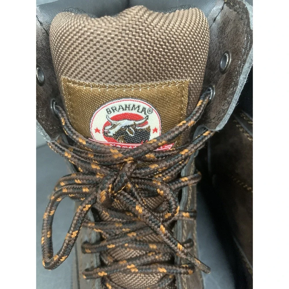 BRAHMA Bravo Waterproof Oil Resistant Work Boots Mens 6.5 MNBR0340100